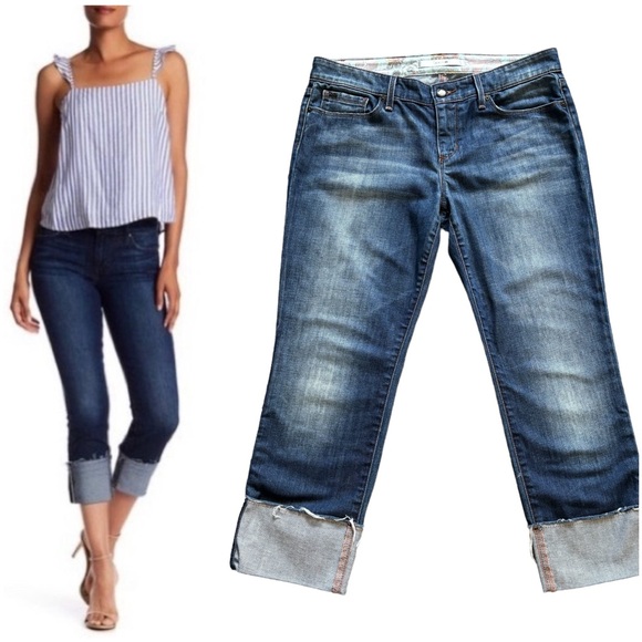 Joe's Jeans Denim - Joe's Jeans Cuffed Crop with Flawless-Fit Material